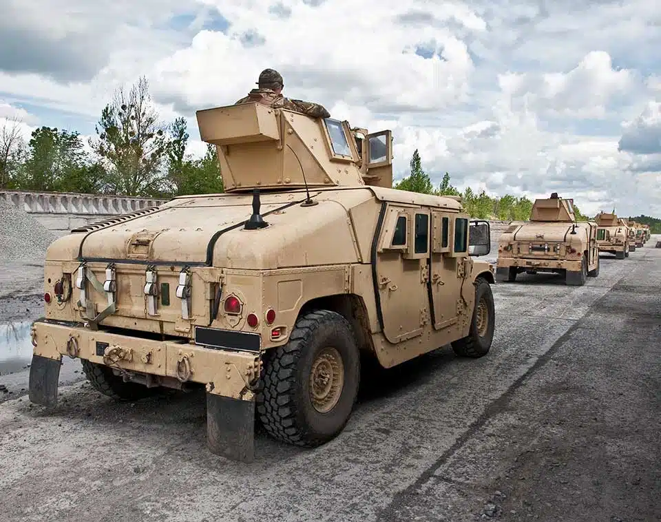 MIL-DTL-46100 armor steel plate example