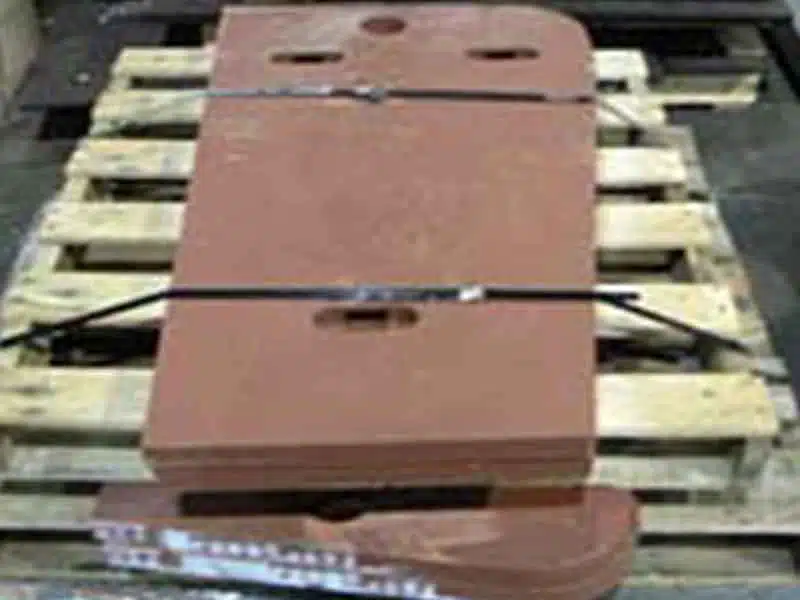 upper cheek plates and lower cheek plates 