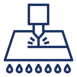 Waterjet service icon